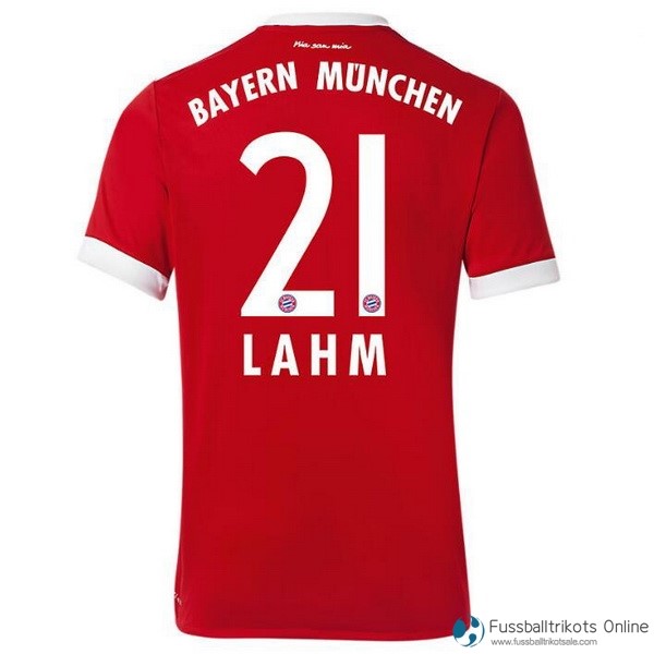 Bayern München Trikot Heim Lahm 2017-18 Fussballtrikots Günstig